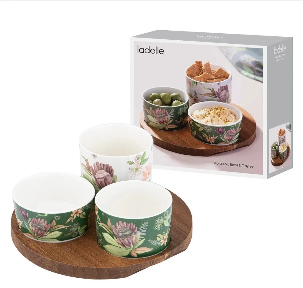 Porcelanowy zestaw misek do serwowania 3 szt. Leura – Ladelle