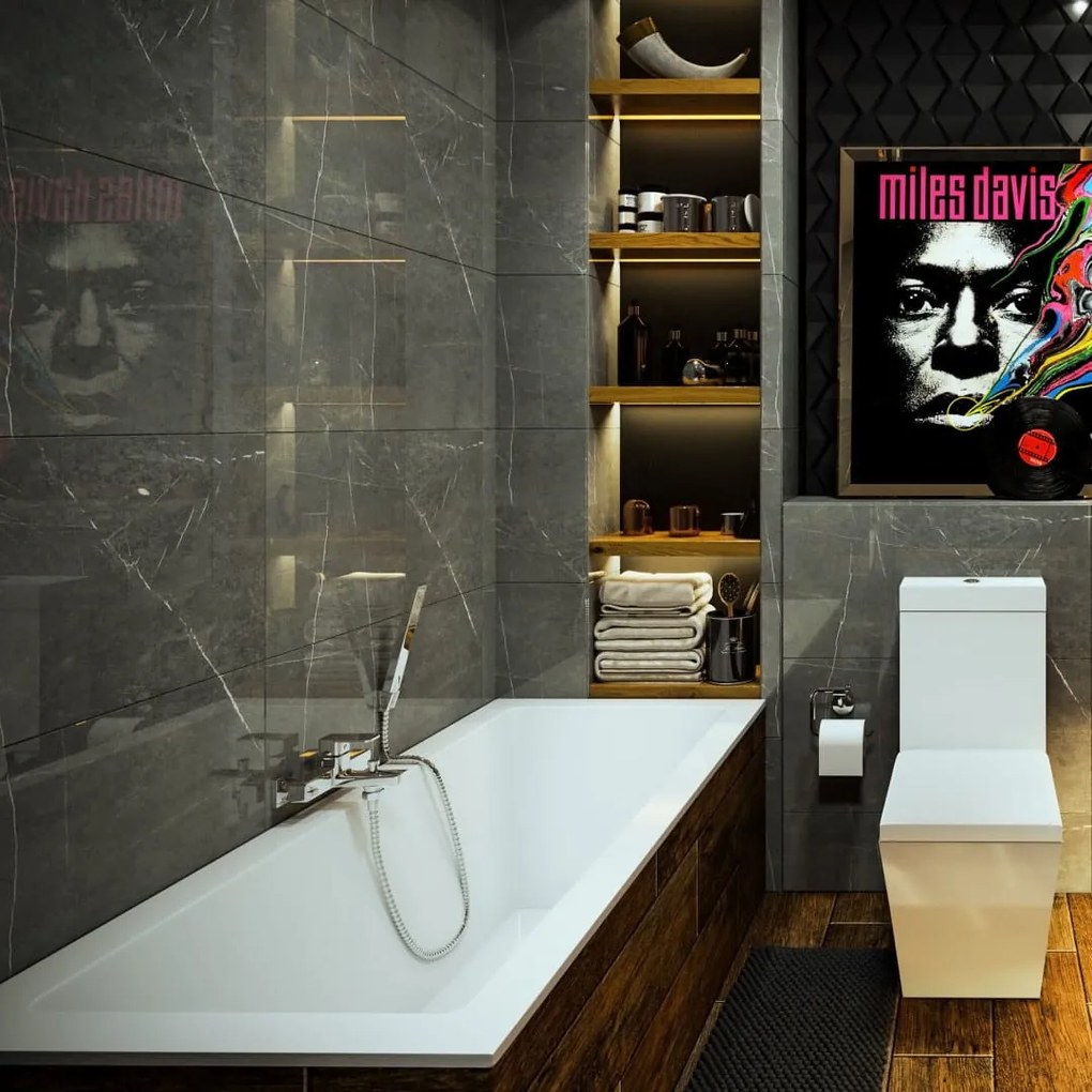 Wanna prostokątna biała do zabudowy odpływ na środku INDO | Różne rozmiary : Rozmiar - 170 x 75 cm