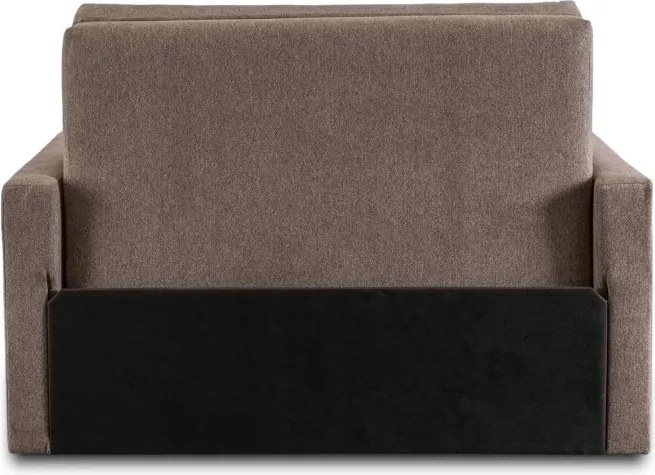 Fotel do Spania MILAN 2 Amerykanka Rozkładany Dwuosobowy Beżowy Nowoczesny