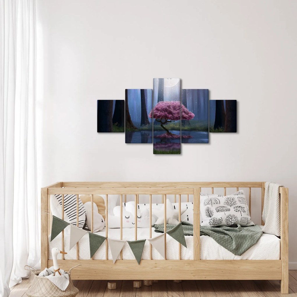 Obraz - Magiczna noc (125x70 cm)
