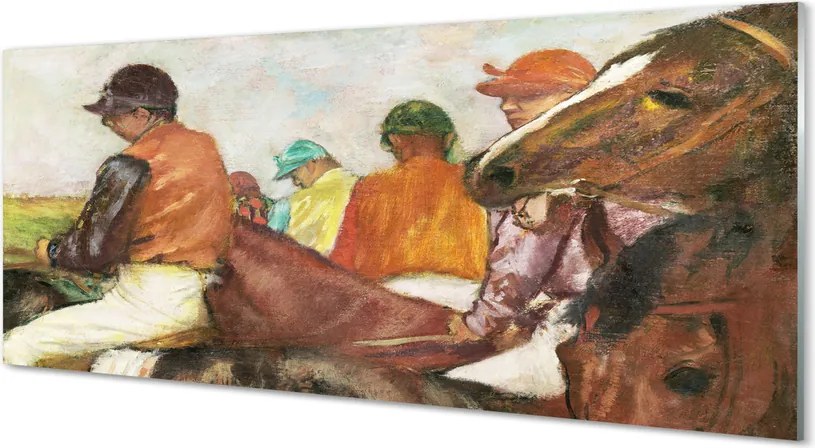 Panel nad Blat Kuchenny Dżokeje - Edgar Degas