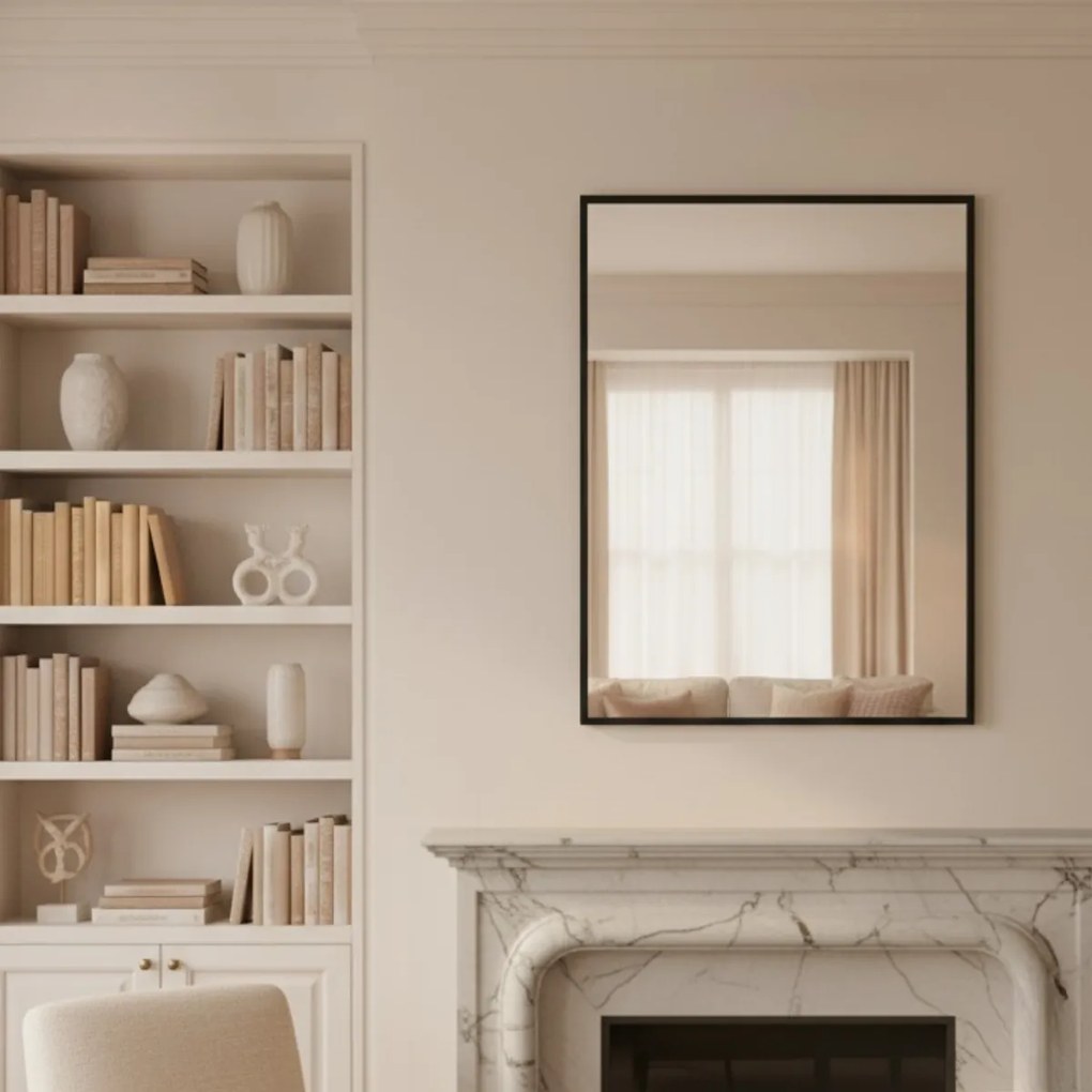 Dekoracyjne lustro wiszące VINKEL, 70 x 50 cm