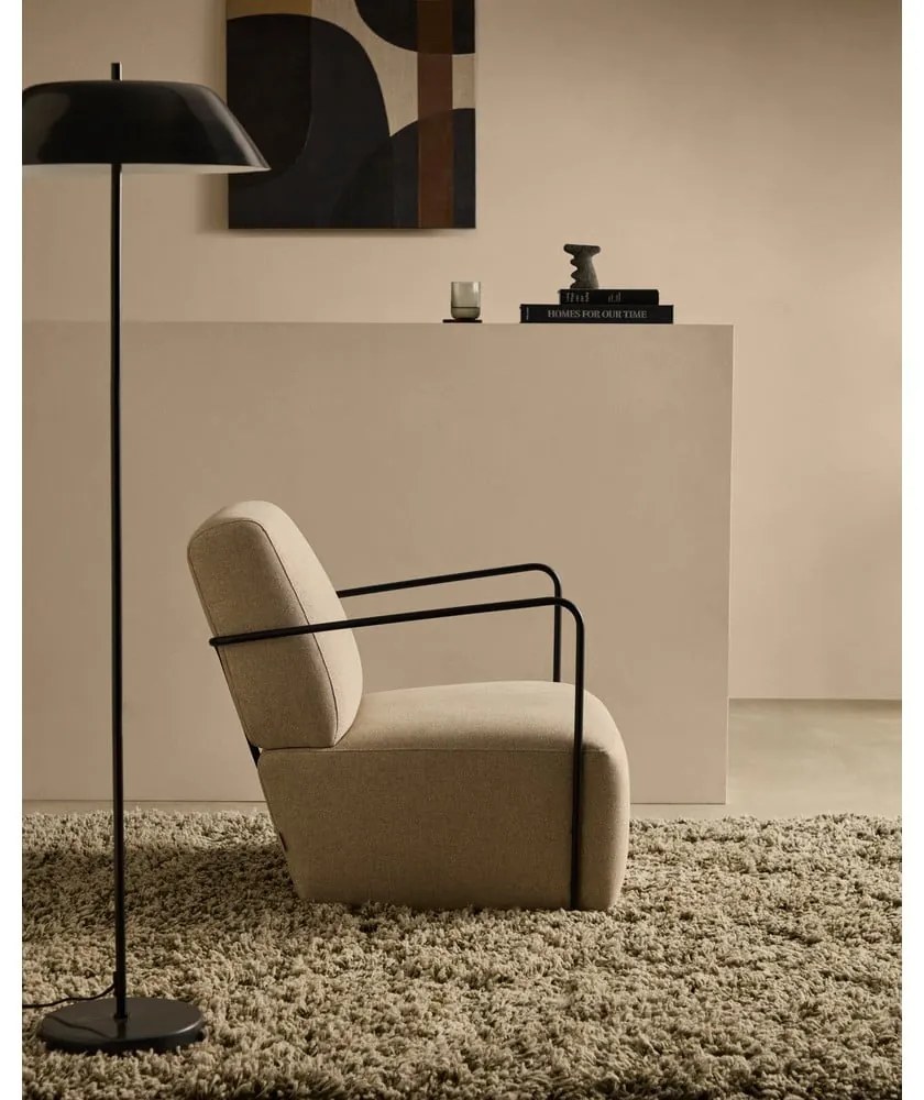 Beżowy fotel Gamer – Kave Home