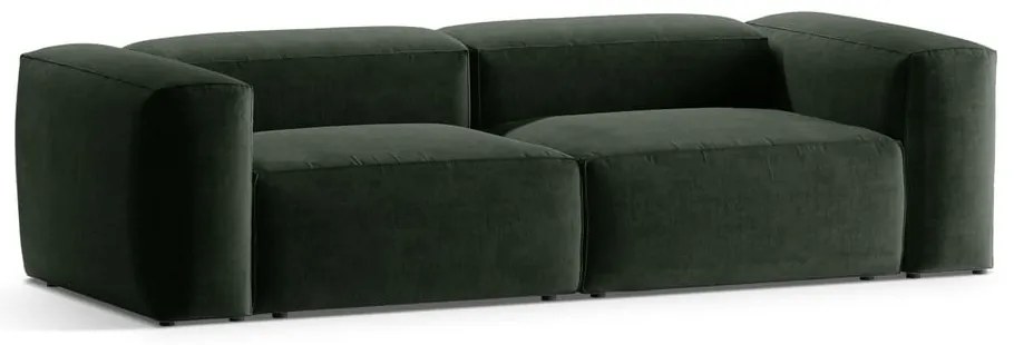 Zielona sofa 264 cm Bergamo – Cosmopolitan Design