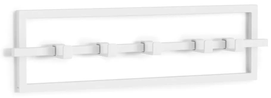 Biały metalowy wieszak ścienny Cubiko – Umbra