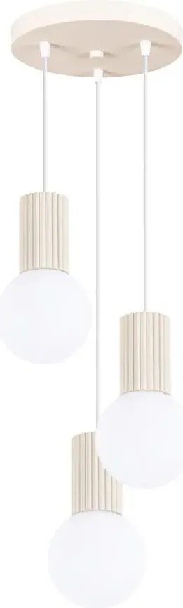 Beżowa nowoczesna lampa wisząca Z4-C30