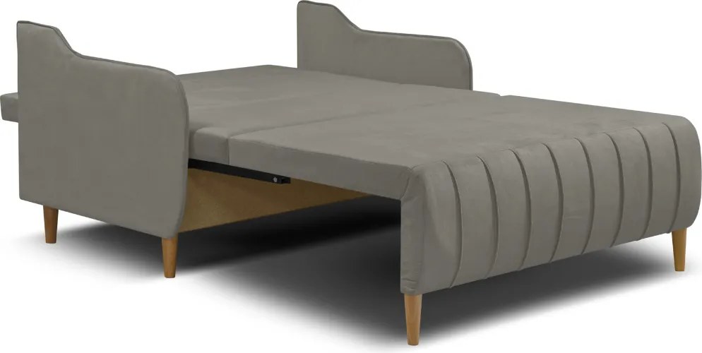 Sofa kanapa 2 os z funkcją spania BEST Jasny szary