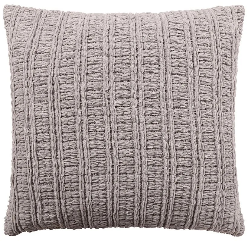 Poszewka na poduszkę Emma szary, 45 x 45 cm