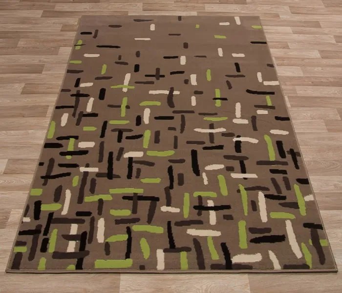 Dywan nowoczesny Luna Elements  Brązowy 140 cm x 200 cm