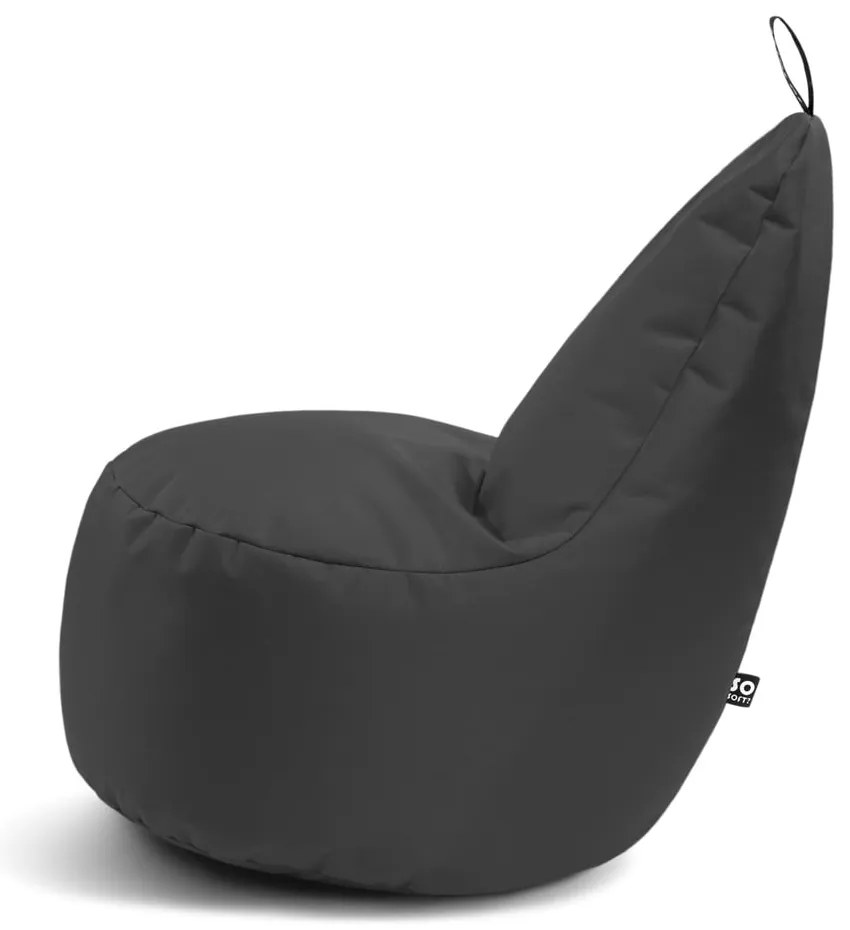 Szary worek do siedzenia Lull XL – So Soft?