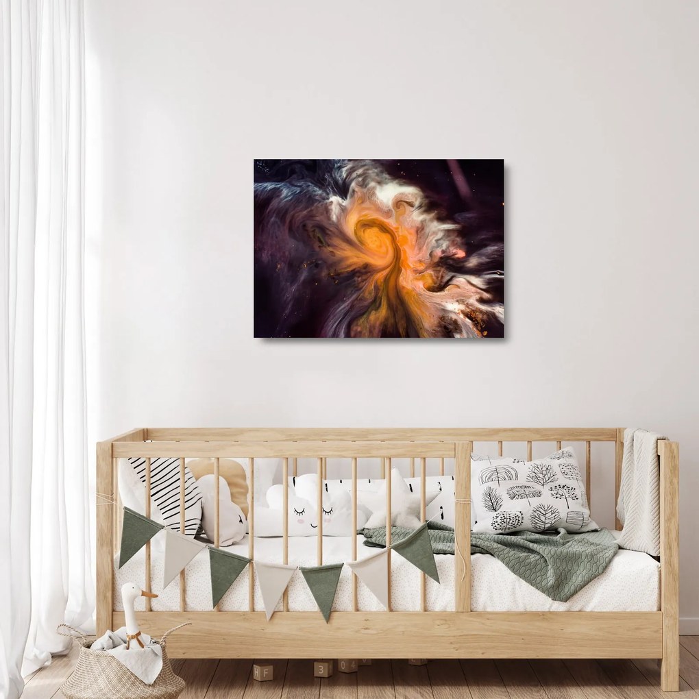 Abstrakcyjny obraz - kosmos (70x50 cm)