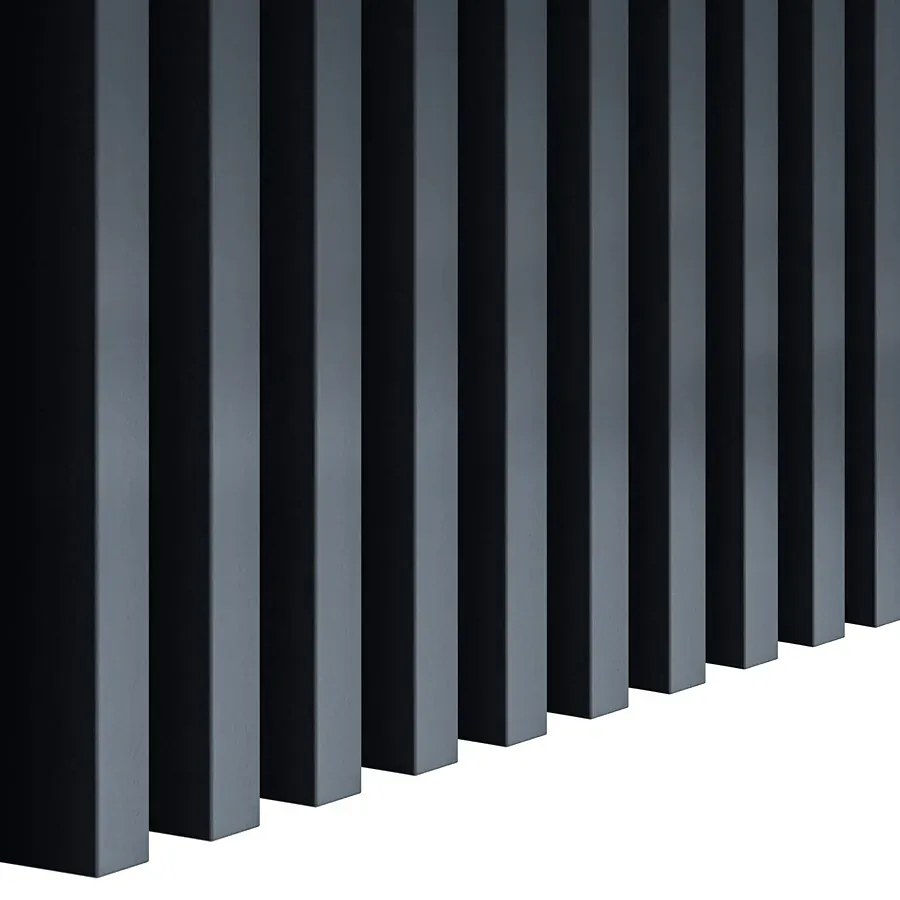 Antracytowe lamele ścienne 15 szt. Z1-K27