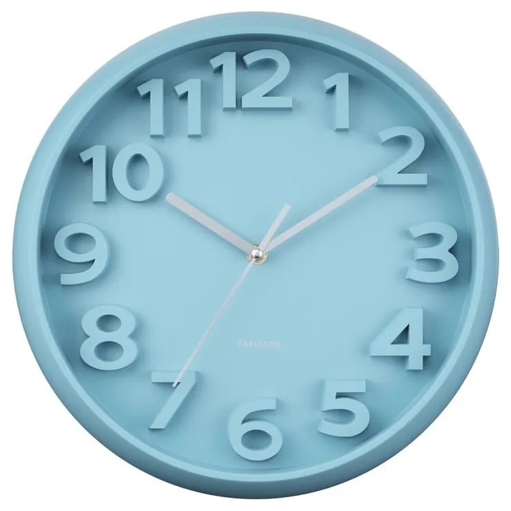 Zegar ścienny ø 33,5 cm Elevated Classic Numbers – Karlsson