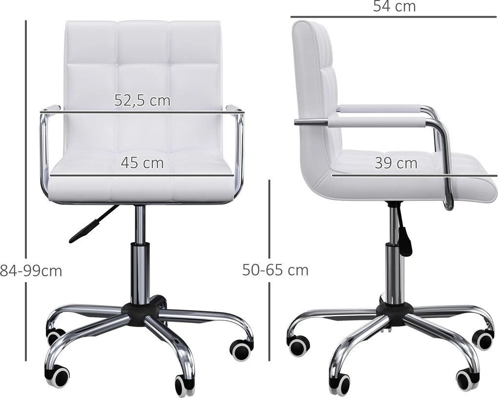 Vinsetto fotel biurowy z masażem i podgrzewaniem podnóżek regulowany ergonomiczny do 120kg brązowy | Aosom PL