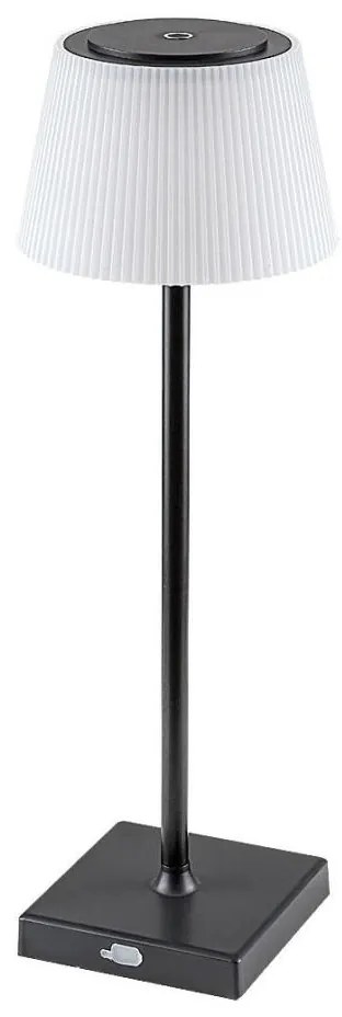 Rabalux 76010-LED Stmívatelná nabíjecí stolní lampa TAENA LED/4W/3,7V IP44 czarn