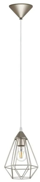 Eglo 33617 - Lampa wisząca na lince TARBES 1xE27/60W/230V