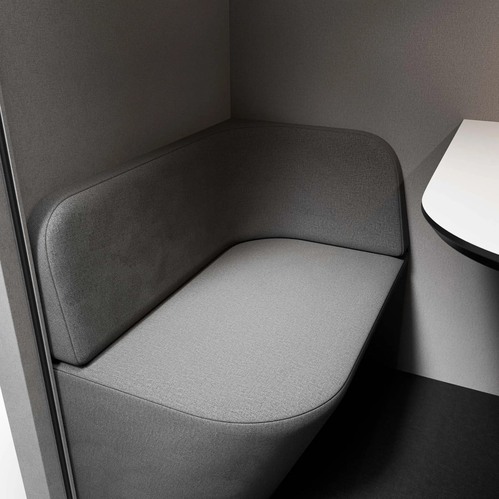 Budka akustyczna do biura INBOX 1-osobowa 2100 x 1100 x 900 mm