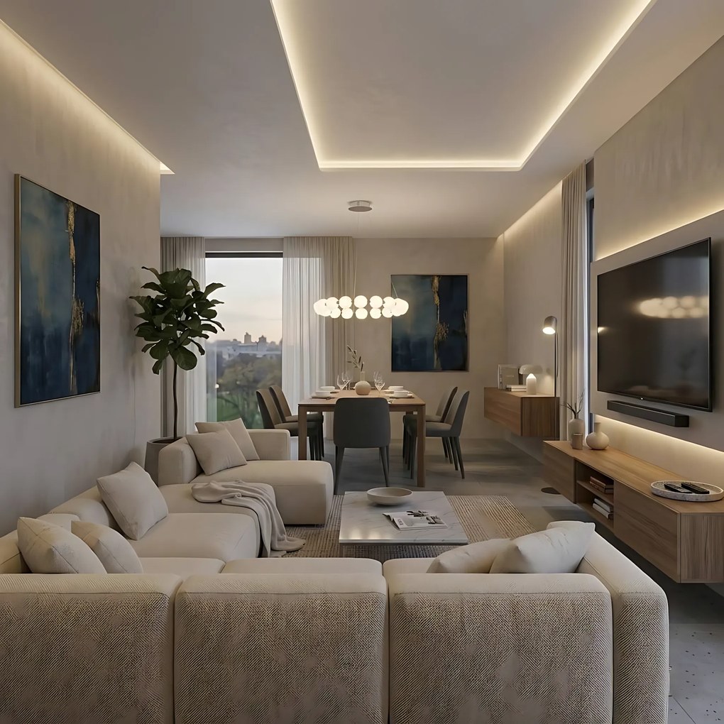 LAMPA WISZĄCA LED G183-CP CHROM