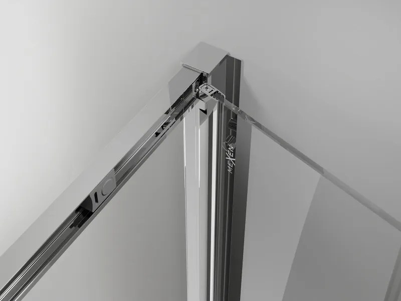 Mexen Exo drzwi prysznicowe składane 95 cm, transparent, chrom - 816-095-000-01-00