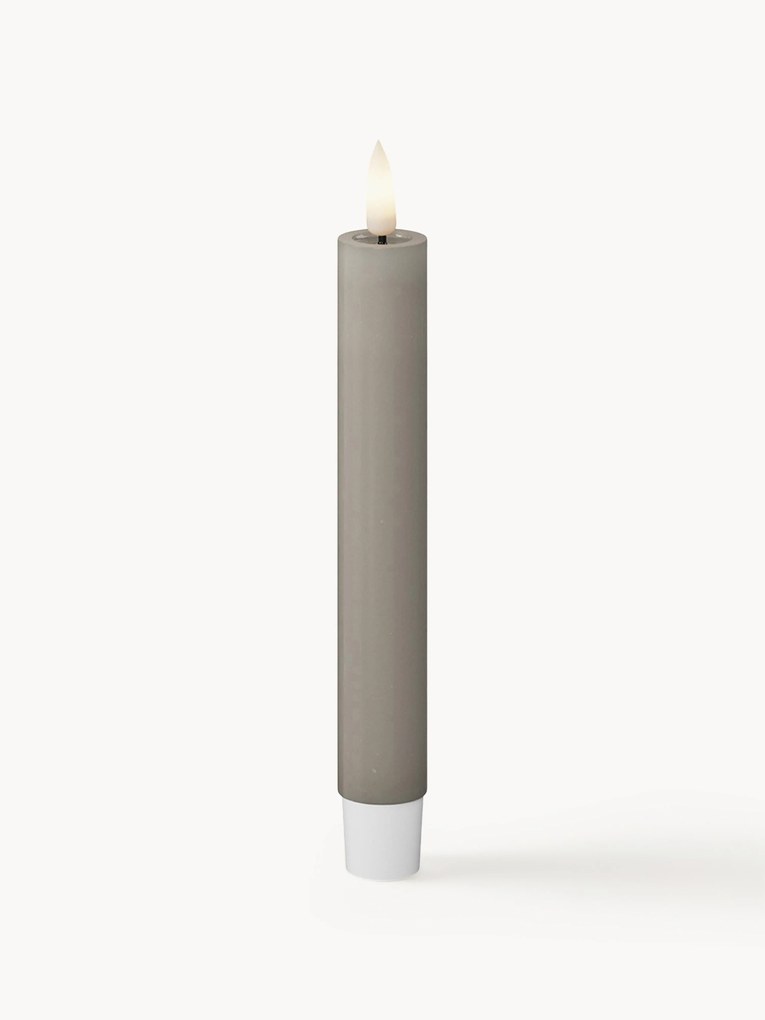 Ręcznie wykonana świeca stołowa LED Real Flame, W 15 cm, 2 szt.