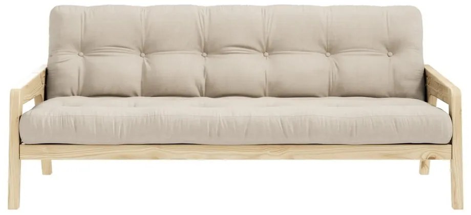 Wielofunkcyjna sofa Karup Design Grab Natural Clear/Beige