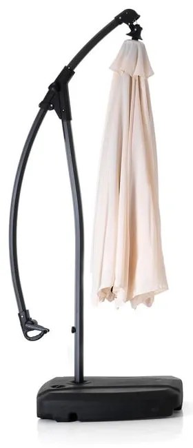 Biały parasol ogrodowy ø 300 cm Sirolo – Tomasucci