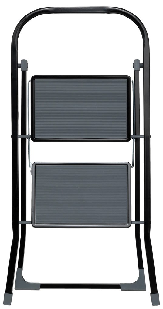 Drabina metalowa 2 stopniowa, 55 x 81 cm