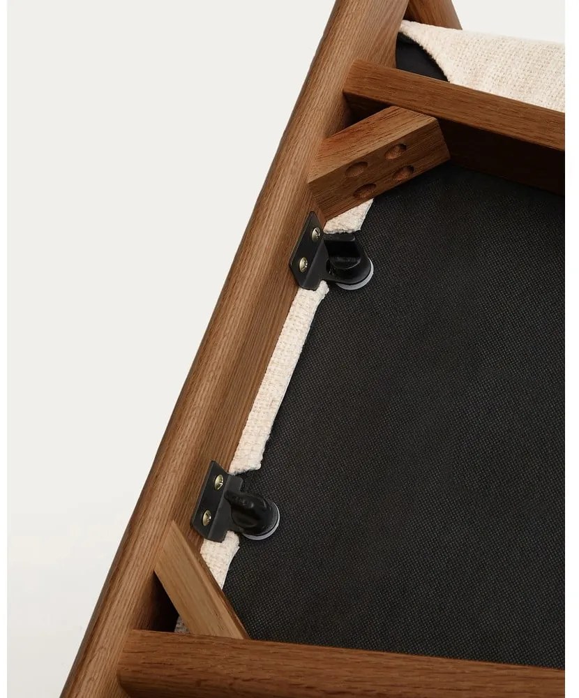 Brązowe krzesło Alocs – Kave Home