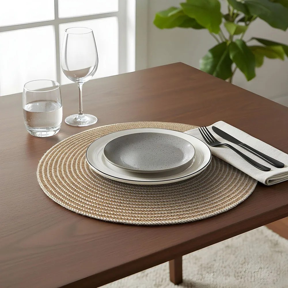 Tekstylna mata stołowa ø 38 cm Othello – douceur d'intérieur