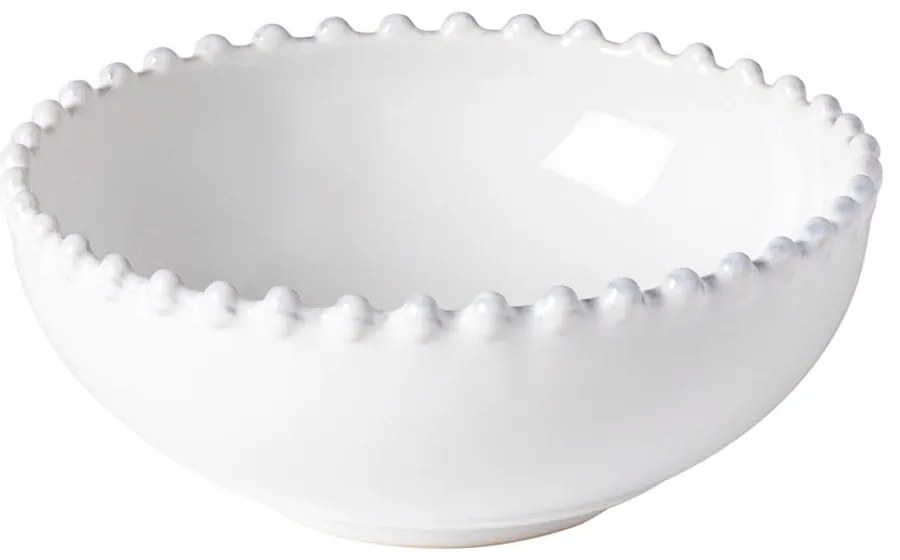 Biała kamionkowa miska Costa Nova Pearl, ⌀ 15 cm