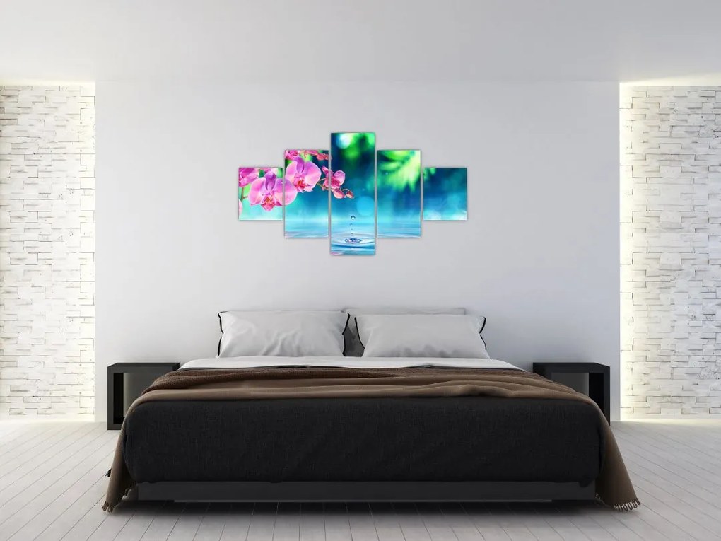 Obraz - Orchidea (125x70 cm)