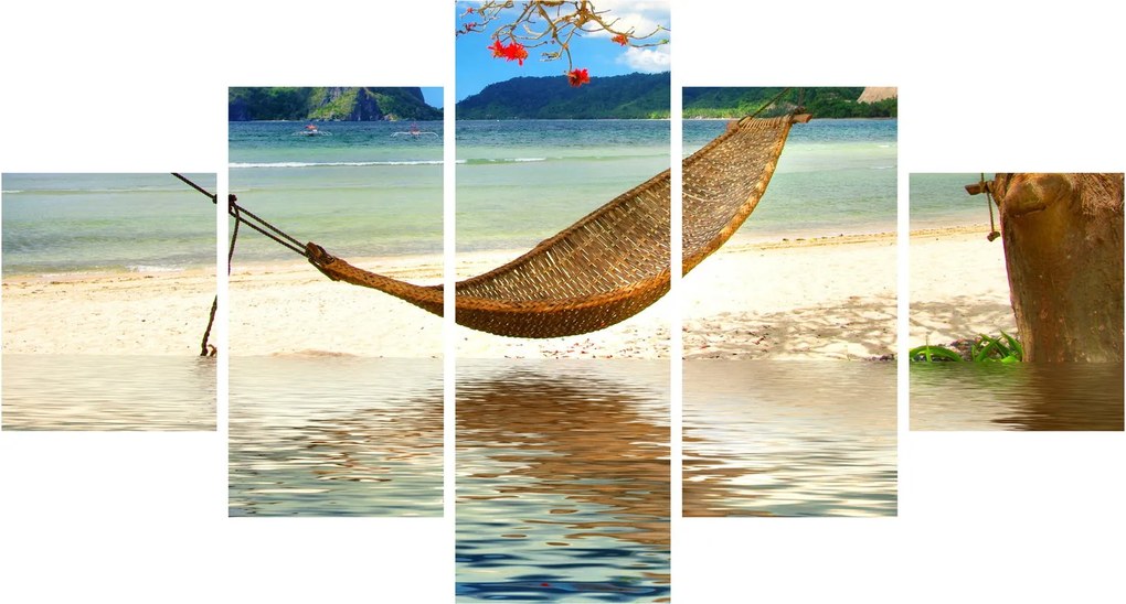 Obraz - Relaks na plaży (125x70 cm)