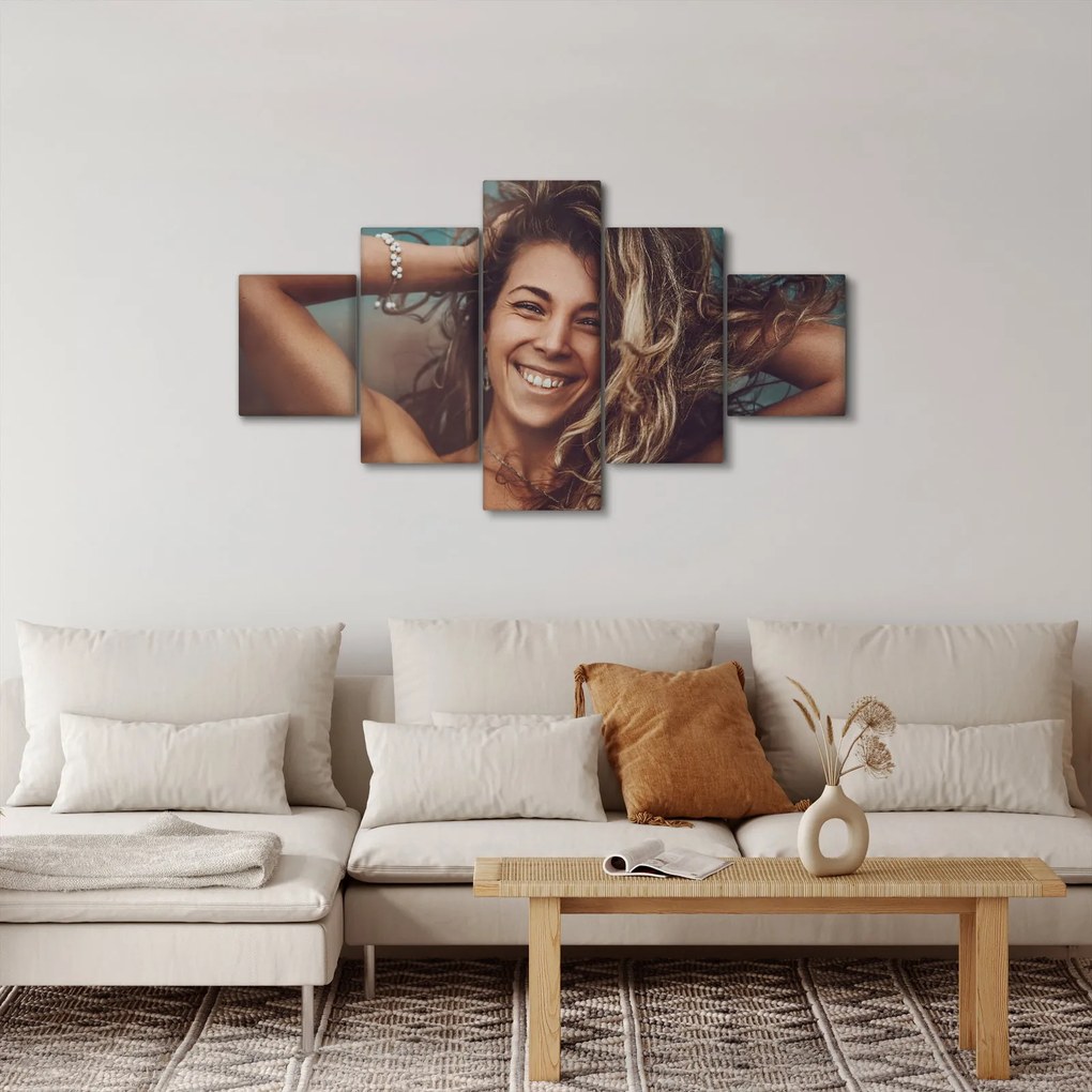 Obraz - Portret młodej kobiety (125x70 cm)