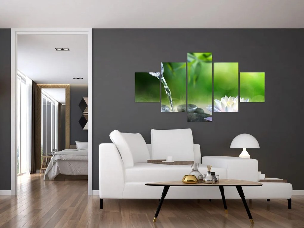 Obraz - Lotos (125x70 cm)