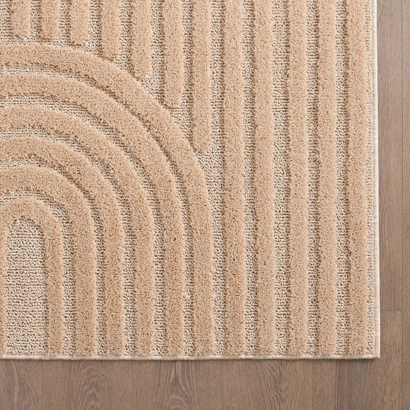 Dywan nowoczesny Art 3D odcień różowego koło 160 cm x 160 cm