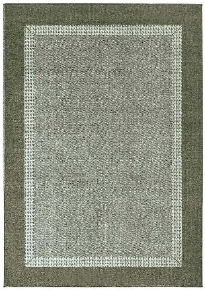 Dywan nowoczesny Basic zielony 120 cm x 170 cm