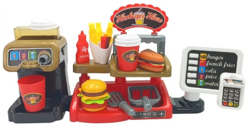 Woopie fast food xxl sklep restauracja kasa + dystrybutor napojów