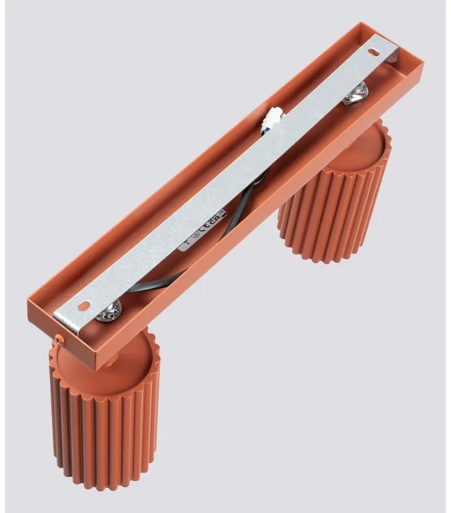 Ceglasta lampa punktowa 6,5x30 cm Gleam – Sollux