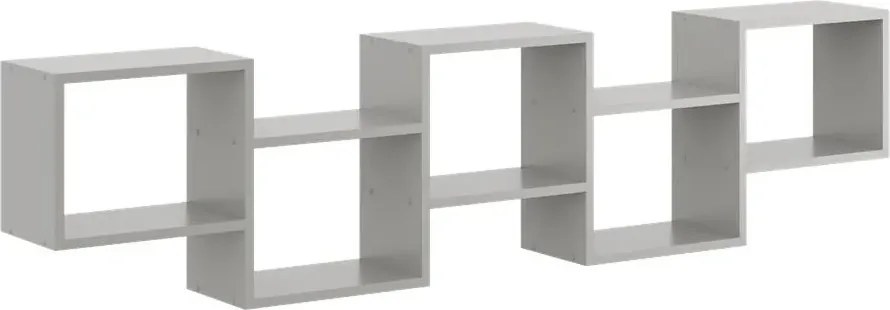 Szara minimalistyczna półka wisząca H9-W34