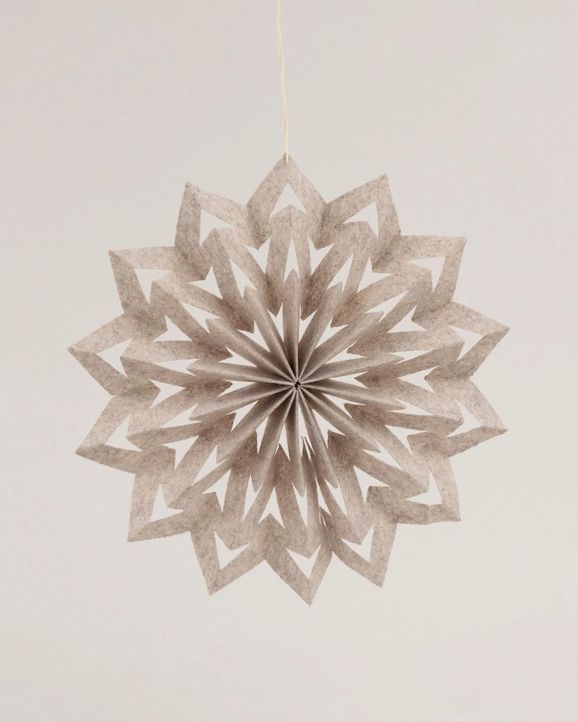 Ozdoba świąteczna Nivalis II beige 40 cm