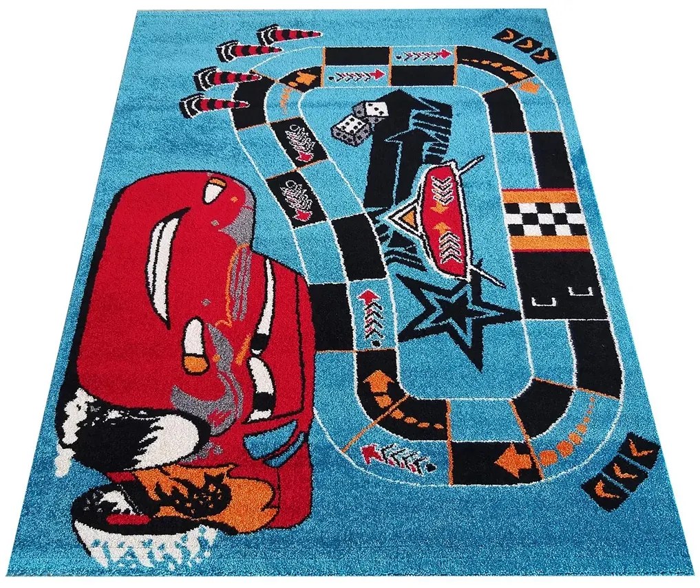 Dziecięcy dywan z motywem auta B5-S51