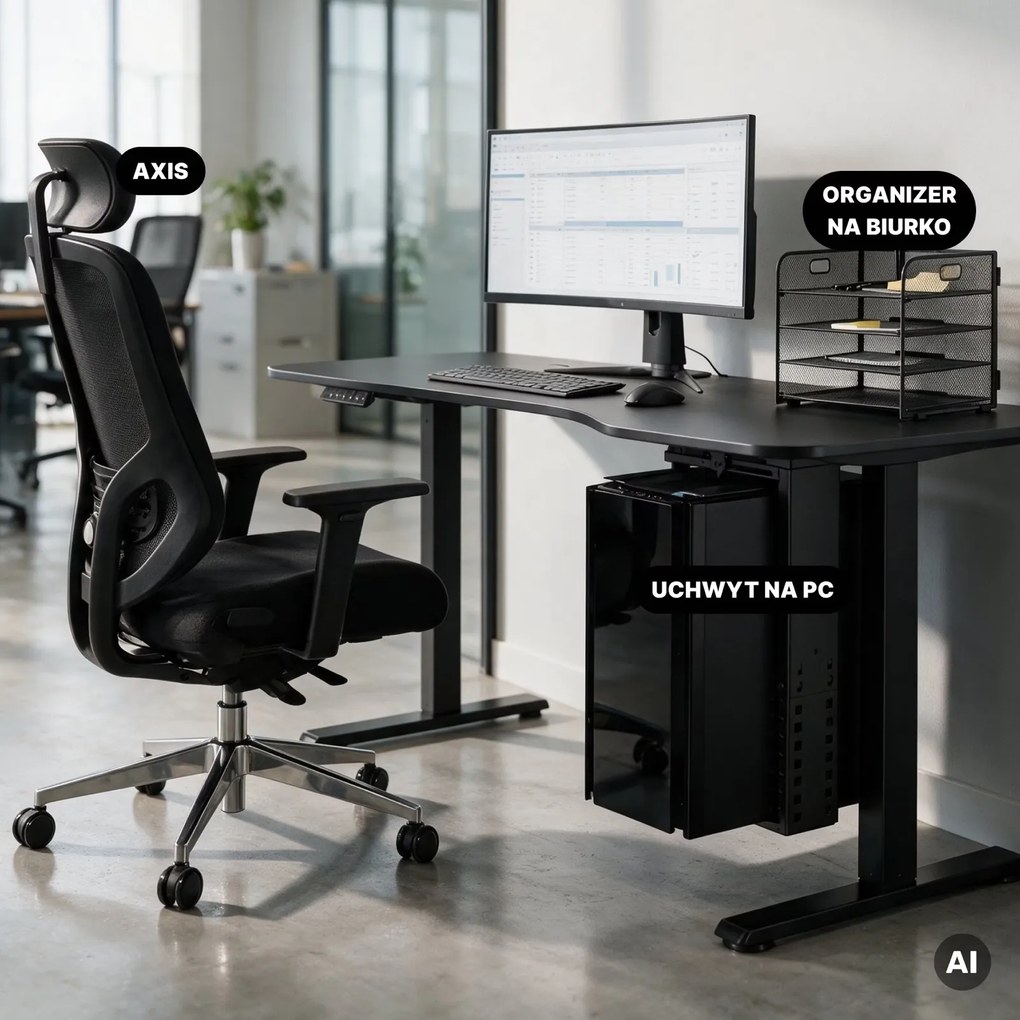 Uchwyt na komputer PC Holder czarny