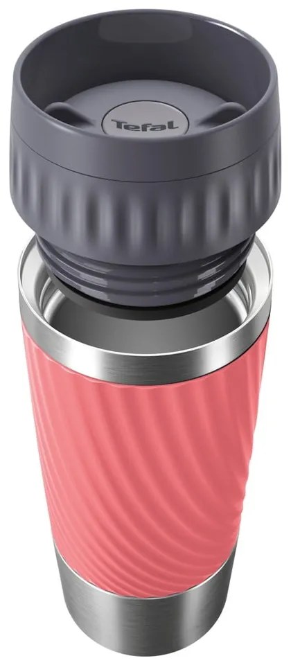 Czerwony kubek termiczny 0.36 l Easy Twist – Tefal