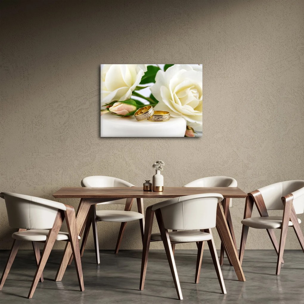 Obraz - Dzień ślubu (70x50 cm)