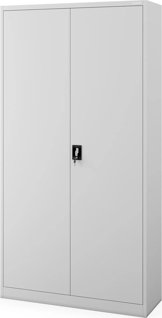 Szafa biurowa metalowa szeroka i wysoka szara, 1150x2200x400 mm: JAN II H2200