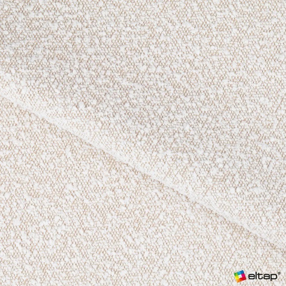 Beżowe tapicerowane łóżko dwuosobowe ze schowkiem ze stelażem 180x200 cm Pointt – ELTAP