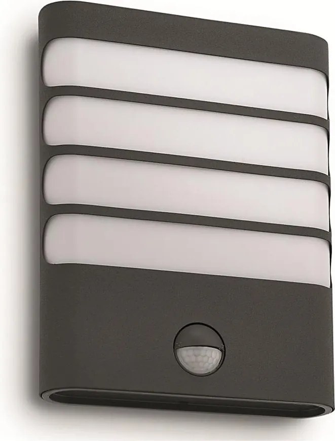 Philips 17274/93/16-LED Oprawa zewnętrzna z czujnikiem RACCOON LED/3W/230V IP44