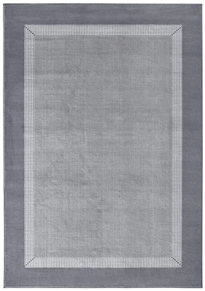 Dywan nowoczesny Basic jasny szary 120 cm x 170 cm
