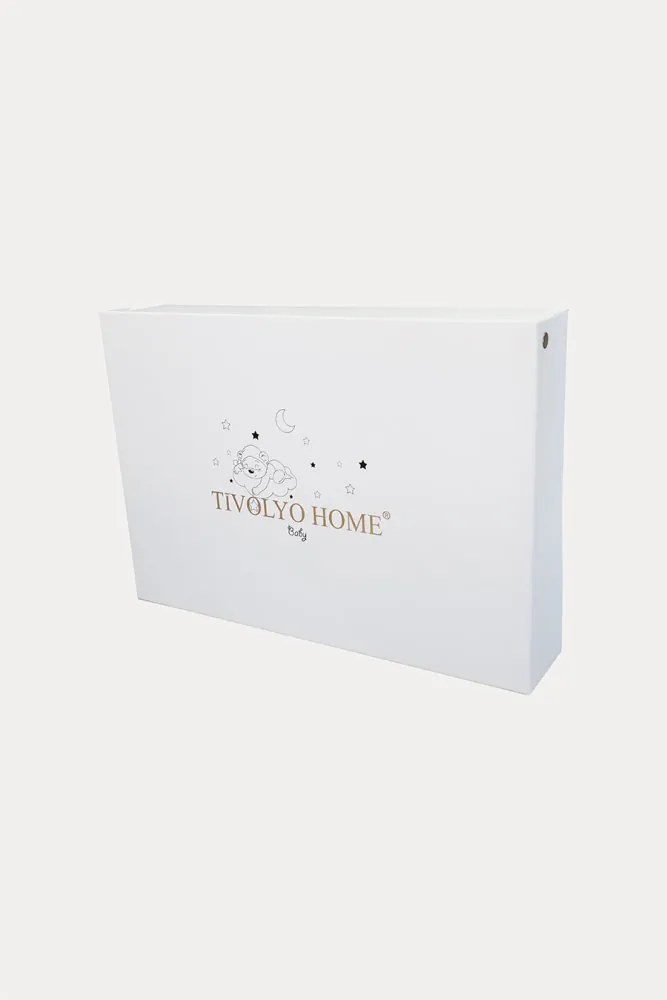 Podarunkowy zestaw ręczników dla dzieci CIRCUS, 2 szt Śmietankowy