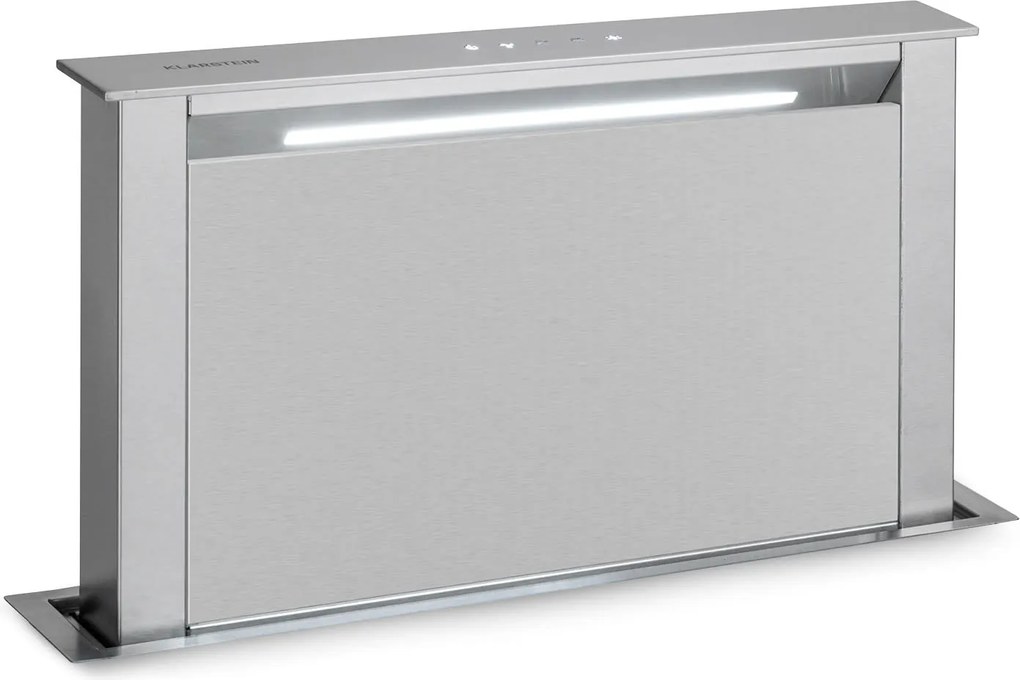 Klarstein Royal Flush 60cm 604.1m³/godz. Okap Blatowy Srebrny